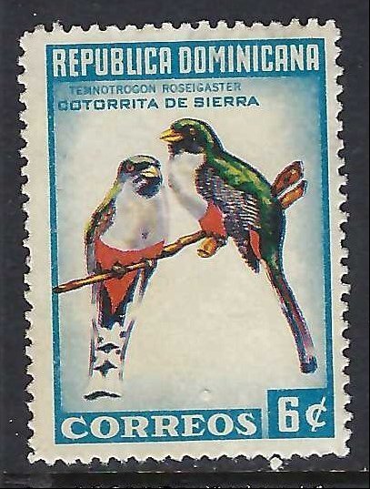 Dominican Republic 604 VFU BIRDS CH1-36-8