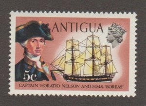 Antigua 246 Ship & Captain - MNH