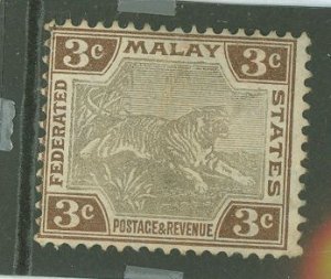 Malaya #27a Unused Single