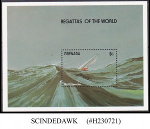 GRENADA - 1992 REGATTAS OF THE WORLD / BOAT YACHT SHIP - MIN/SHT MNH