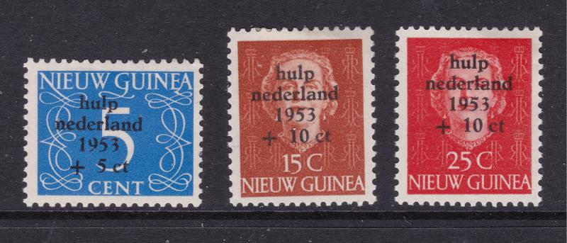 Netherlands New Guinea x 3 decent cv MH