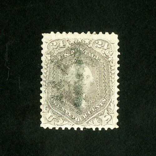 US Stamps # 78b Sup Gem w/ light cancel Scott Value $425.00