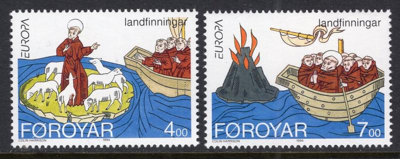 Faroe Islands 264-265 Europa MNH VF