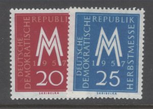 Germany/DDR Scott 365-366 mint