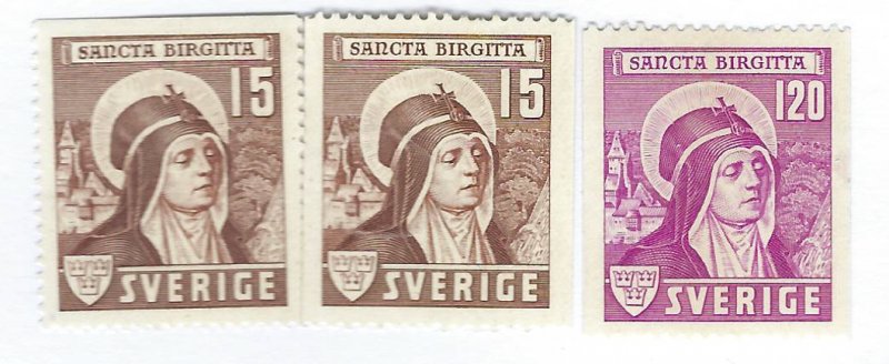 Sweden SC#326-328 Mint F-VF SCV$23.00...Fill key spots!