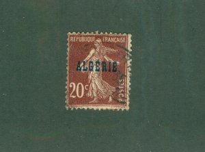 ALGERIA 12 USED BIN$ 0.50