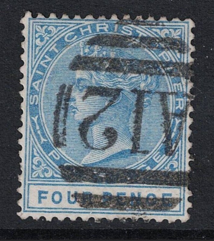 St Christopher SG# 17 Used / A12 Cancel - S26142