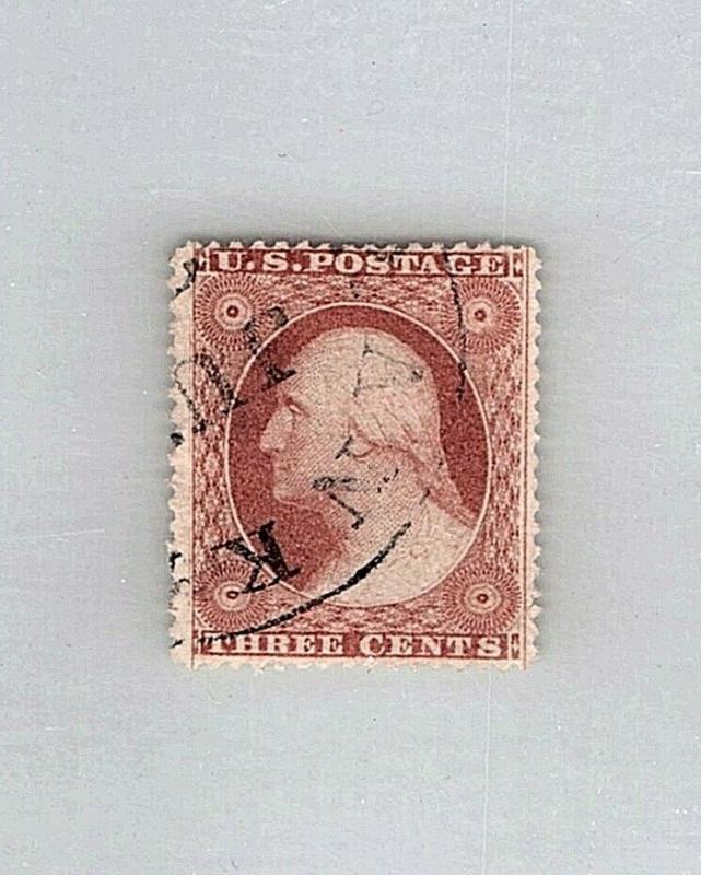 Goldpath: US STAMP SC# 26 F-VF-USED CAT $10 _SBH_RB3_07