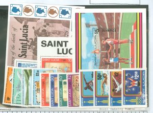 St. Lucia #469/520  Single (Complete Set)