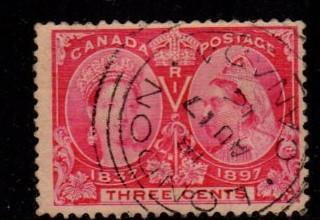 Canada - #53 Queen Victoria  - Used