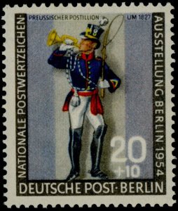 Germany Berlin 9NB12 MNH Prussian Postilion, National Stamp Exhibition