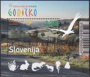 2012 Slovenia 962/B62 Fauna - Birds,Nature Parks