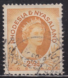 Rhodesia & Nyasaland 143B Queen Elizabeth II 1956