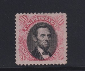 122 VF+ original gum previously hinged PSE cert  with rich color ! see pic !