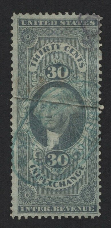 United States REVENUE Scott Number R52  F-VF  #H2 - BARNEYS