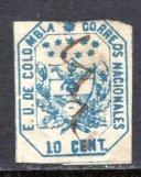 Colombia  #25a   Used   VF   CV $50.00  .....  1430698