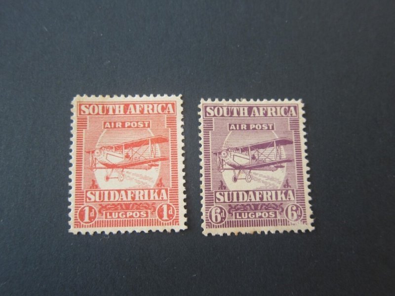 South Africa 1925 Sc C1,C3 MH