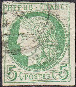 French Colonies #19 Used