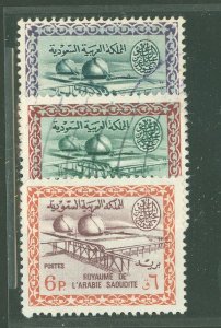 Saudi Arabia #234/239/319 Used