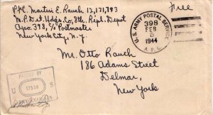 United States A.P.O.'s Soldier's Free Mail 1944 U.S. Army Postal Service, A.P...