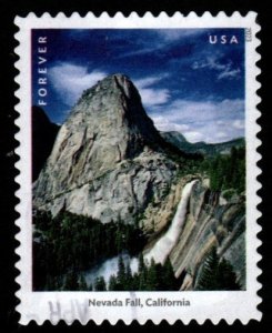 5800b - (66c) - Waterfalls Nevada Falls, California - 2 of 12 - Used Single