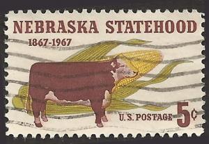 # 1328 USED NEBRASKA STATEHOOD CENTENARY