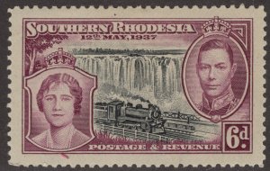 Mint Hinged 41 6p Coronation