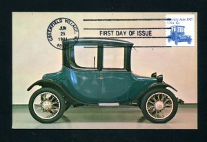 Sc. 1906 17c 1907 Electric Auto FDC - Maxi Card  