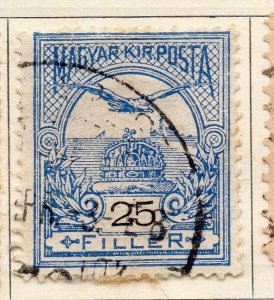 Hungary 1900 Early Issue Fine Used 25f. 104370