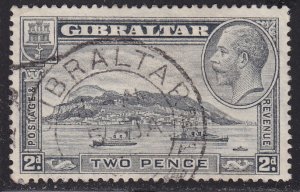 Gibraltar 98A Rock of Gibraltar 1932