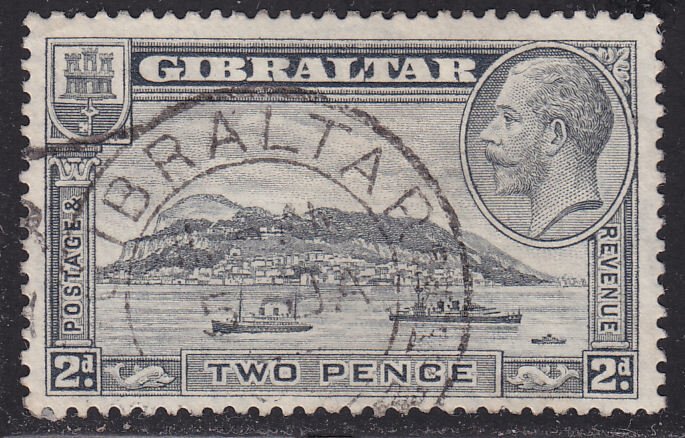 Gibraltar 98A Rock of Gibraltar 1932