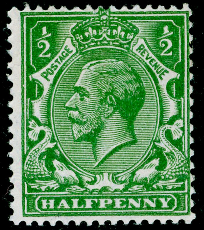 SG418 SPEC N33(5), ½d deep bright green, LH MINT.