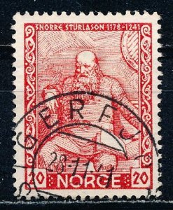 Norway #242 Single Used