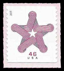 PCBstamps  US #4749 46c Patriotic Star, coil, MNH, (16)