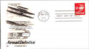 United States, New York, United States First Day Cover, Aviation