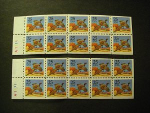Scott 2283a, 25c Pheasant, #A1111, MNH booklet pane Beauty