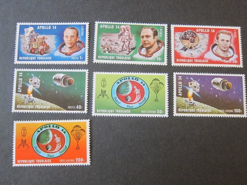 Togo 1971 Sc 774-7,C149-51 space set MNH