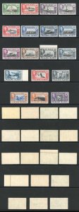 Falkland Is SG146/63 KGVI Set FINE U/M Cat 475 pounds