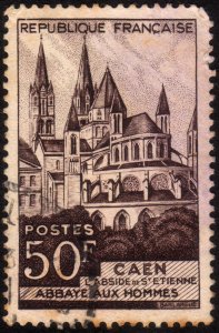 1951, France, 50Fr, Used, Sc 674