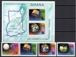 Ghana 1973 - Space Meteorology  MNH**- New stamps