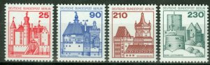 West Berlin - 1978 - Mi. 587-90 - MNH - BV063