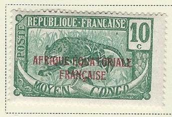 Middle Congo mlh scott cat #  27