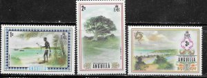 Anguilla #145-147  (MLH)  CV $0.75