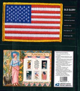 US Scott # BK 294 / 3776 - 3780 / 3780b Old Glory Complete Booklet