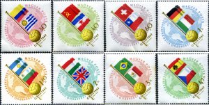 63987 MNH HUNGRIA 1962 COPA DEL MUNDO DE FUTBOL. CHILE-62