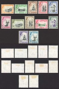 Swaziland SG78/89 QEII 1961 Set of 12 Wmk Mult Script CA Used