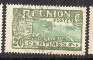 Reunion 1907 MAP TYPE Early Issue Fine Used 20c. NW-230860