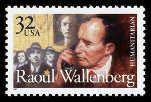 U.S.#3135 Raoul Wallenberg 32c Single, MNH.