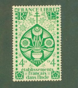 FRENCH INDIA 145 MNG BIN $0.50