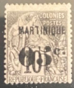 Martinique, 1888, SC 12, LH